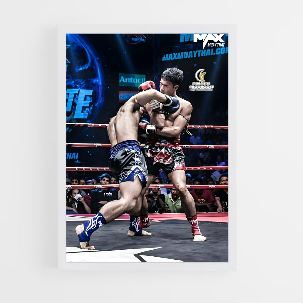 Poster Max muay – affiche Muay Thai (vue 3)